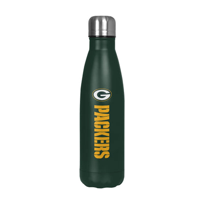FOCO Green Bay Packers NFL Wordmark Chill Water Bottle