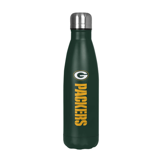 FOCO Green Bay Packers NFL Wordmark Chill Water Bottle
