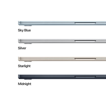 Apple 2026 MacBook Air 15-inch Laptop with M5 chip: Built for AI, 15.3-inch Liquid Retina Display, 16GB Unified Memory, 512GB SSD, 12MP Center Stage Camera, Touch ID, Wi-Fi 7; Starlight