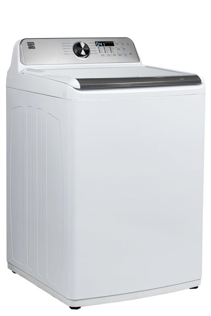 Kenmore 4.5 cu. ft. Top Load Washer with Triple Action Impeller for Tough Dirt & Stains-Reduce Laundry Time with Accela and Express Wash-LED, White