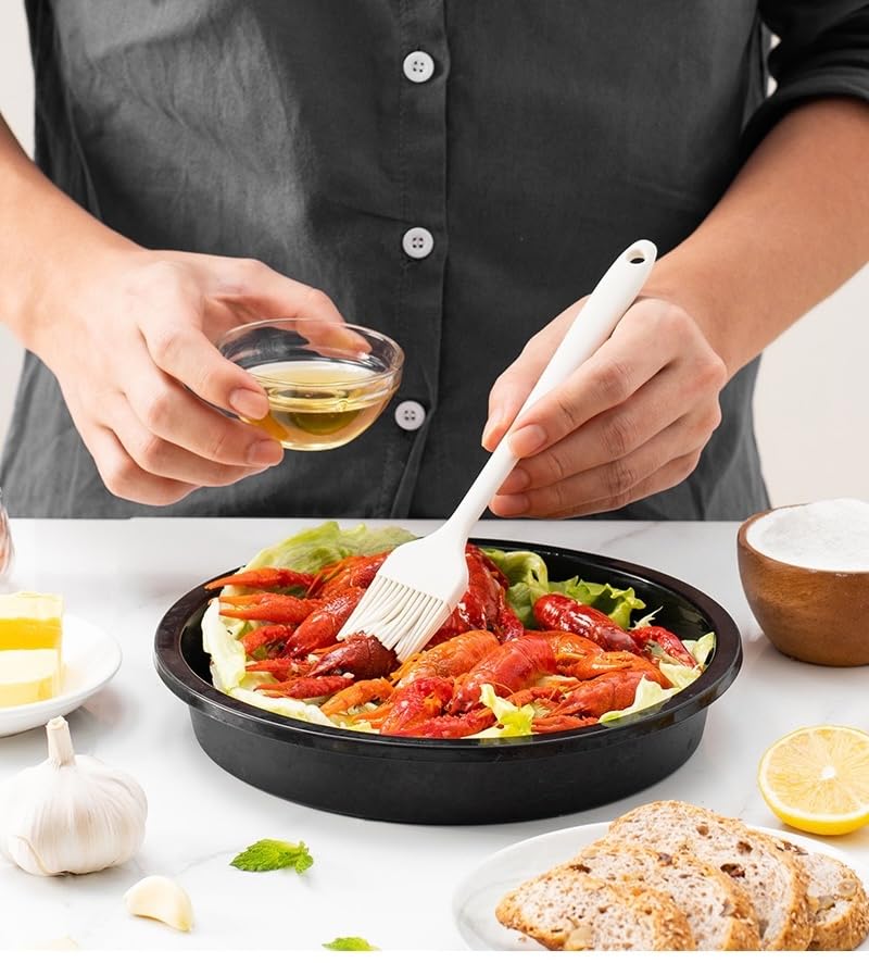 6 Pieces Silicone Spatula Set, Food Grade Rubber Spatula with Ergonomic Grip, Rubber Spatulas Silicone Heat Resistant Spatula Set for Kitchen Use, BPA Free Dishwasher Safe