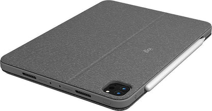 Logitech Combo Touch iPad Pro 11-inch (1st, 2nd, 3rd, 4th gen - 2018, 2020, 2021, 2022) Keyboard Case - Detachable Backlit Keyboard, Click-Anywhere Trackpad - Oxford Gray; USA Layout