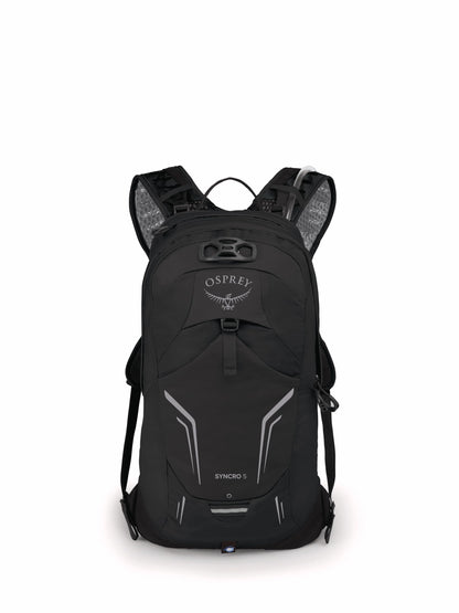 Osprey Syncro 5L Men's Hiking Backpack with Hydraulics Reservoir, Black