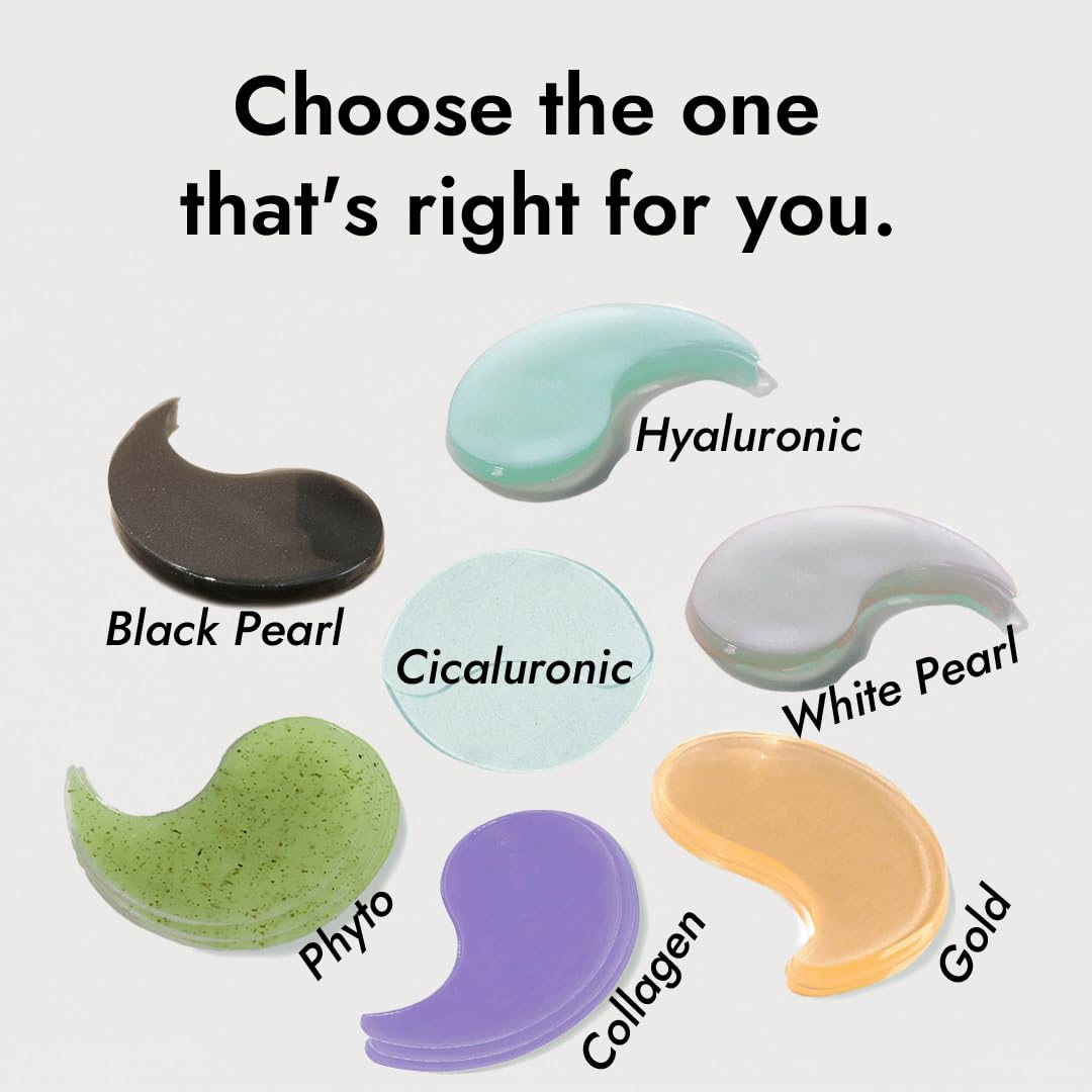 Gel Collagen Patches Under Eye Masks Treatment with 24K Gold and Snail, for Puffy Eye, Pads/Bags for Dark Circles , Anti Wrinkle, Moisturizing Improves Elasticity 30 PAIRS (Gold & Snail)