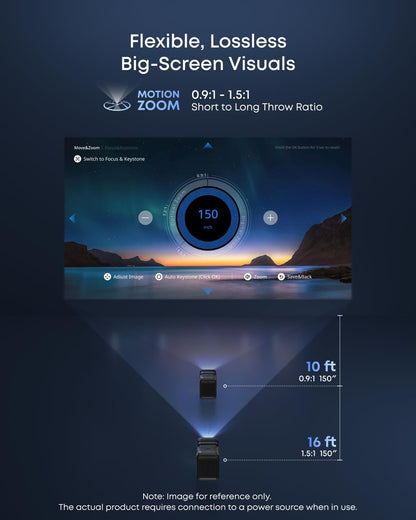 Nebula X1 4K Laser Projector, 3,500 ANSI Lumens, Dolby Vision