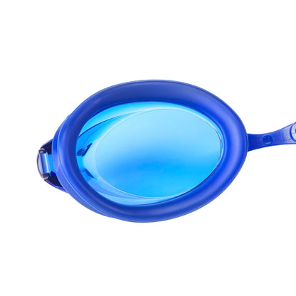 Amazon Basics Unisex Swim Goggles, Adult, Blue