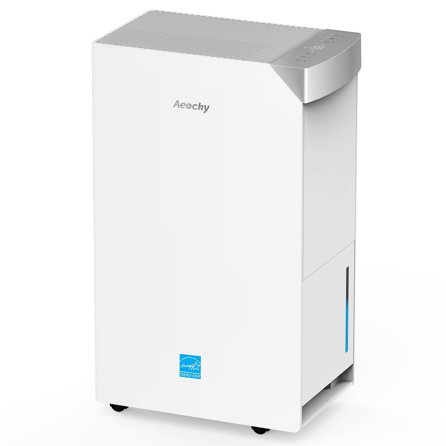 4500 Sq.Ft Energy Star 2025 Dehumidifier,AEOCKY Max 74 Pint/D(Standard 52Pint/D) Smart Compressor Dehumidifier with Drain Hose, Intelligent Humidistat,for Basement,Bedroom,Home,Bathroom