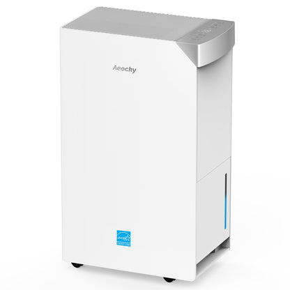 4500 Sq.Ft Energy Star 2025 Dehumidifier,AEOCKY Max 74 Pint/D(Standard 52Pint/D) Smart Compressor Dehumidifier with Drain Hose, Intelligent Humidistat,for Basement,Bedroom,Home,Bathroom