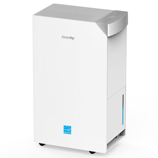 4500 Sq.Ft Energy Star 2025 Dehumidifier,AEOCKY Max 74 Pint/D(Standard 52Pint/D) Smart Compressor Dehumidifier with Drain Hose, Intelligent Humidistat,for Basement,Bedroom,Home,Bathroom