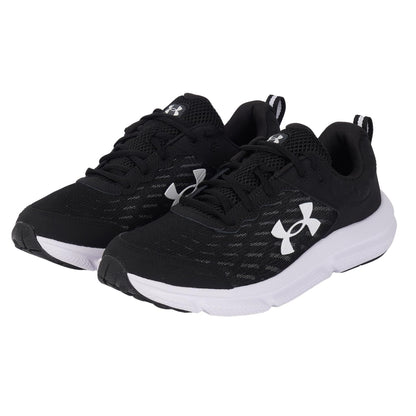 Under Armour Men's Charged Assert 10, (001) Black/Black/White, 8, US