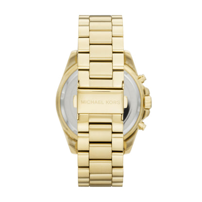 Michael Kors Bradshaw Chronograph Gold-Tone Stainless Steel Women's Watch (Model: MK5739)