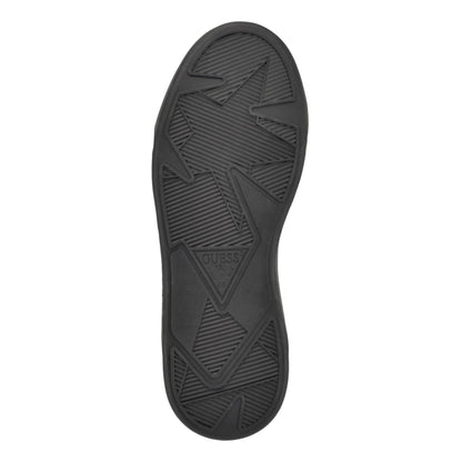 Guess Women's MANNEN Sneaker, Black 001, 9
