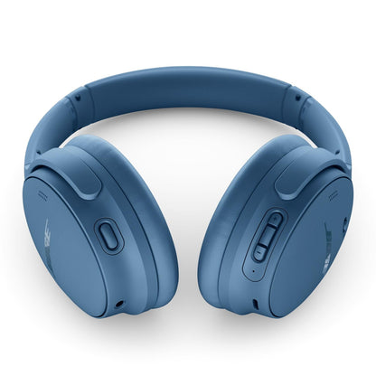 Bose QuietComfort Bluetooth Headphones, Wireless Headphones, Over Ear Noise Cancelling Headphones with Mic, Up to 24 Hours of Battery Life, Blue Dusk - Limited Edition Color