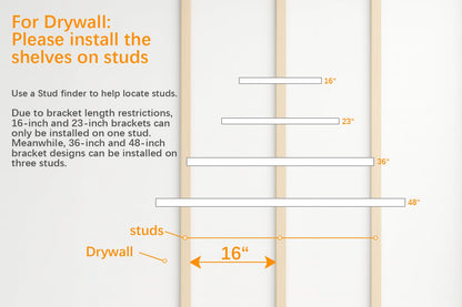 BAYKA Bathroom Floating Shelves for Wall – Bathroom Shelf Over Toilet Farmhouse Rustic Wood for Bedroom, Kitchen, or Living Room Decor – Rustic Brown, Set of 3, Sturdy Storage with 22lb Capacity