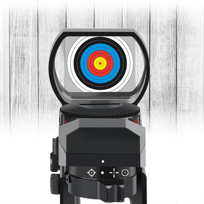 Feyachi RS-29 Reflex Sight, Red & Green Illuminated 4 Reticles Red Dot Sight Gun Sight for 20mm Picatinny Rail, 1x22x33mm