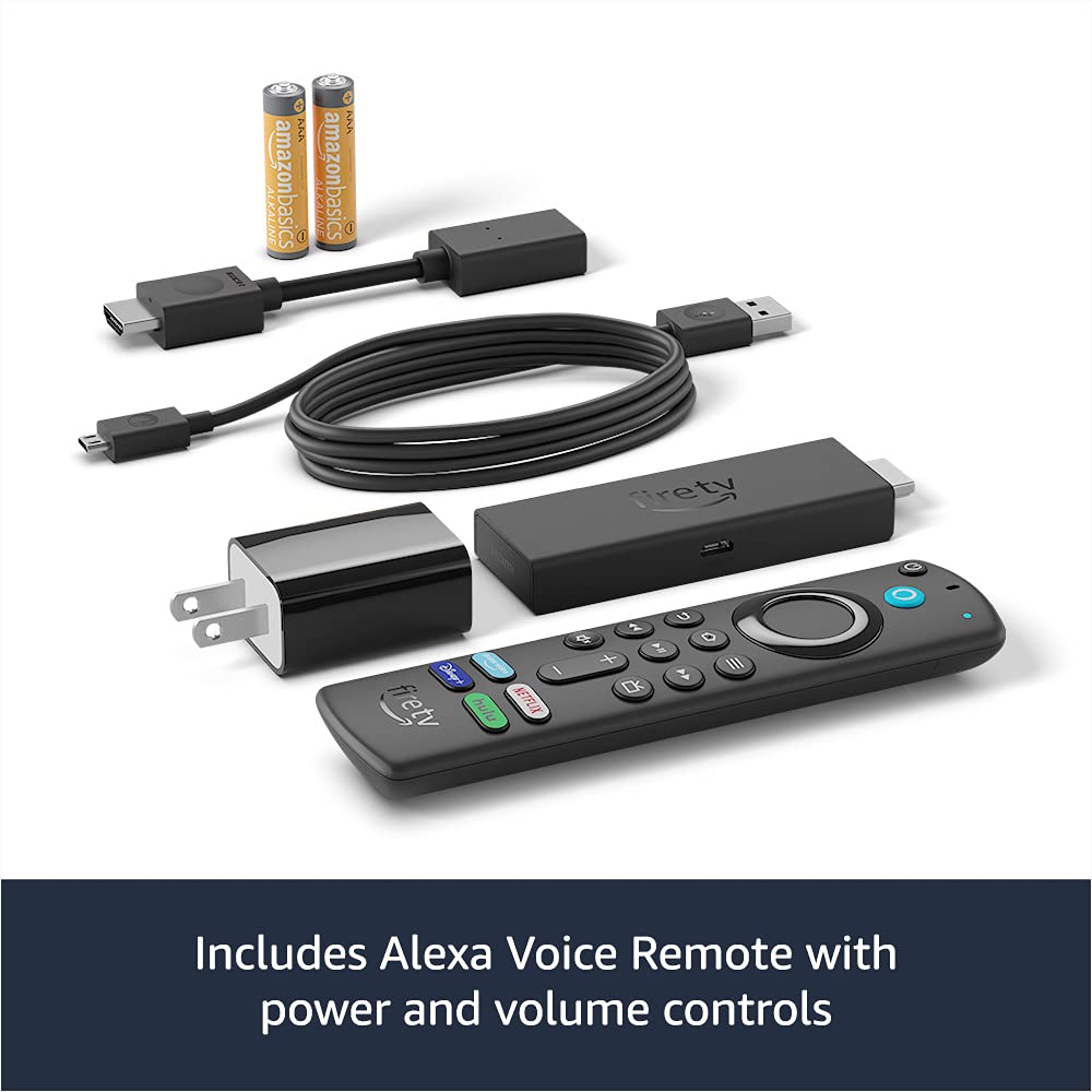 Like-New Fire TV Stick 4K Max streaming device, Wi-Fi 6, Alexa Voice Remote (includes TV controls)