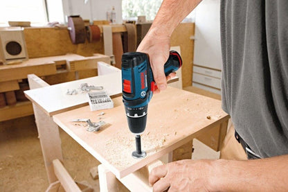 BOSCH PS31-2A 12V Max 3/8 Inch Drill/Driver Kit with (2) 2 Ah Batteries and Charger, Variable Speed