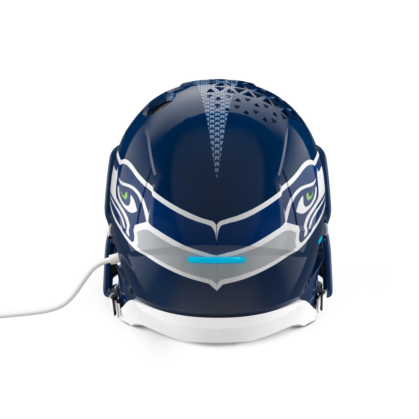NFL Echo Dot Bundle: Includes Echo Dot | Charcoal and Limited-Edition NFL Helmet Stand | Seattle Seahawks
