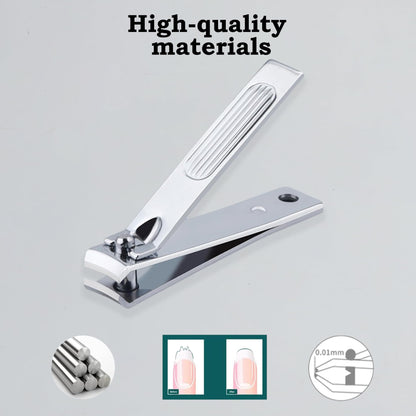 Nail Clipper Set Gifts for Women, 6 Pcs Case Fingernail Clipper Christmas Stocking Stuffers for Adults (Purple)