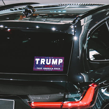 SBB 3 Pack Trump 2024 Sticker, 8 inches x4 inches Big Trump Letters Car Decal, President Donald Trump Take America Back 2024 Bumper Sticker Fadeproof Vinyl for Car, Truck, Window, Laptop