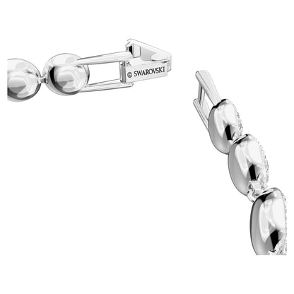 Swarovski Una Angelic Bracelet with White Crystals on a Rhodium Plated Setting