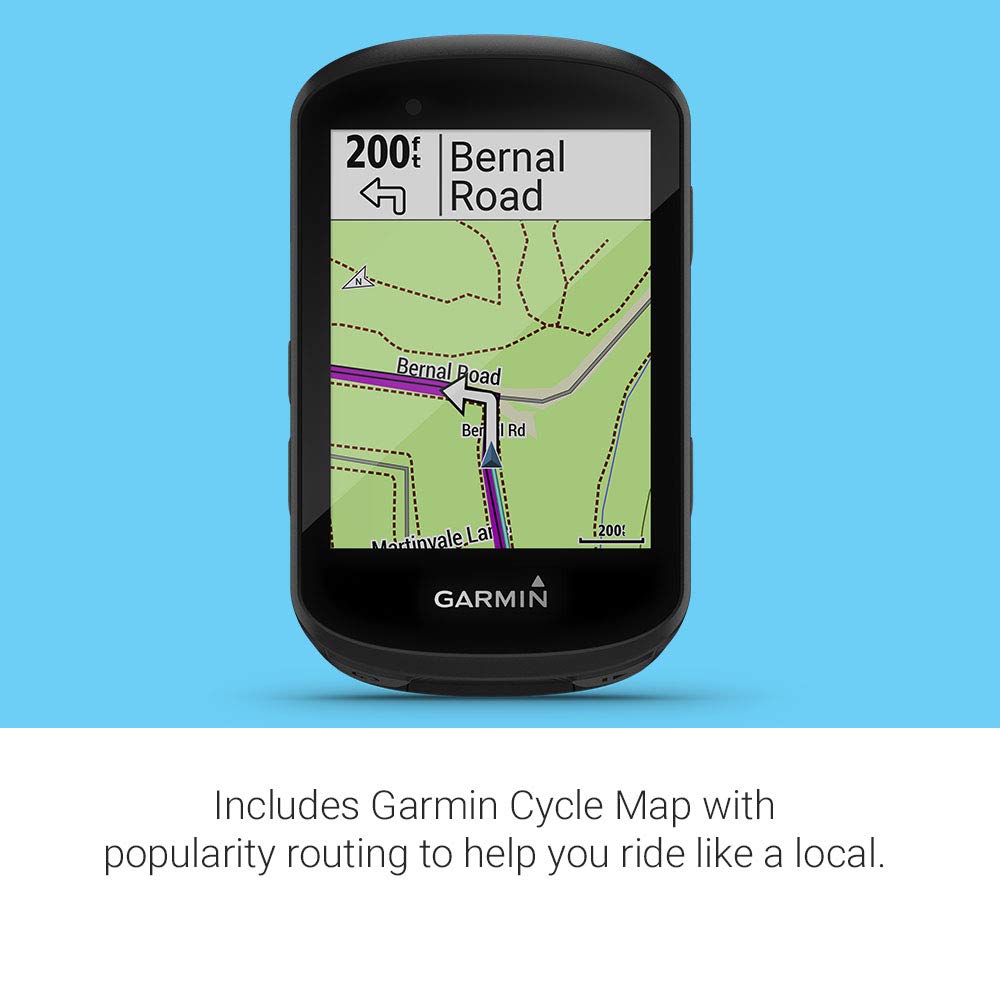 Garmin 010-02060-00 Edge 530, GPS Cycling/Bike Computer with Mapping, Dynamic Performance Monitoring and Popularity Routing