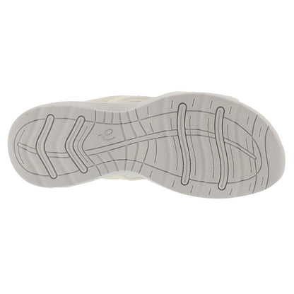 Easy Spirit Women's TRACIEE2 Flat Sandal, White 140, 7.5 Wide
