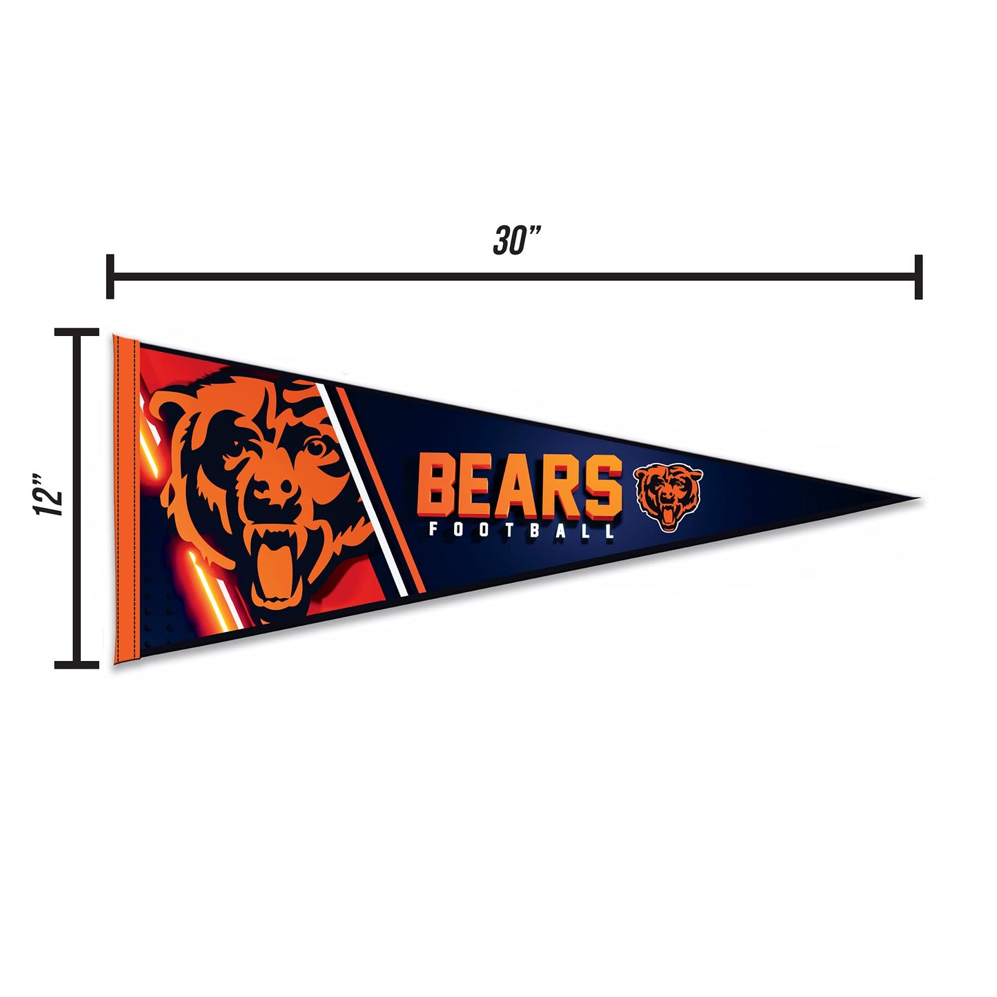 Rico Industries NFL Football Dallas Cowboys Primary 12" x 30" Felt Wall Décor Pennant - Great for Home/Bed Room/Man Cave Décor