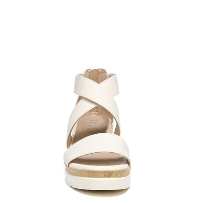 Naturalizer SOUL Women's Goodtimes Wedge Sandal Porcelain 10 W