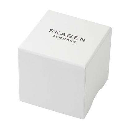 Skagen Men's Signatur Three-Hand Black Stainless Steel Bracelet Watch (Model: SKW6914)