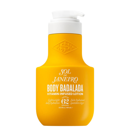 Sol de Janeiro Body Badalada Vanilla Lotion | Vitamin-Infused Body Lotion | Cheirosa 62 Fragrance | 13.5 fl oz.