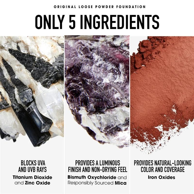 bareMinerals Deluxe Original Loose Mineral Foundation SPF 15 - Holiday Limited Edition Size $88 value - Fair