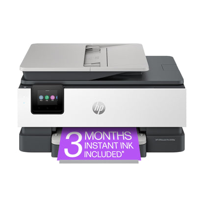 HP OfficeJet Pro 8125e Wireless All-in-One Color Inkjet Printer, Print, scan, Copy, ADF, Duplex Printing, Home & Office, 3 Months of Instant Ink Included (405T6A)
