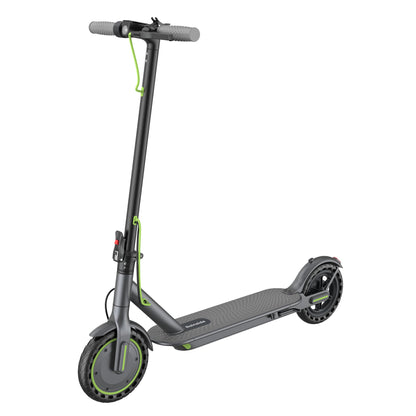 Roinside Electric Scooter for Adults - 8.5" Solid Tires, 350W Motor, Up to 19 MPH and 12 Miles Long-Range Commuting Folding E-Scooter with Dual Braking System and Smart App