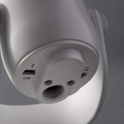 Logitech for Creators Blue Yeti USB Microphone for Gaming, Streaming, Podcasting, Twitch, YouTube, Discord, Recording for PC and Mac, 4 Polar Patterns, Studio Quality Sound, Plug & Play-Whiteout