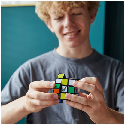 Rubik's Cube, The Original 3x3 Cube 3D Puzzle Fidget Cube Stress Relief Fidget Toy Brain Teasers Travel Games for Adults and Kids Ages 8+