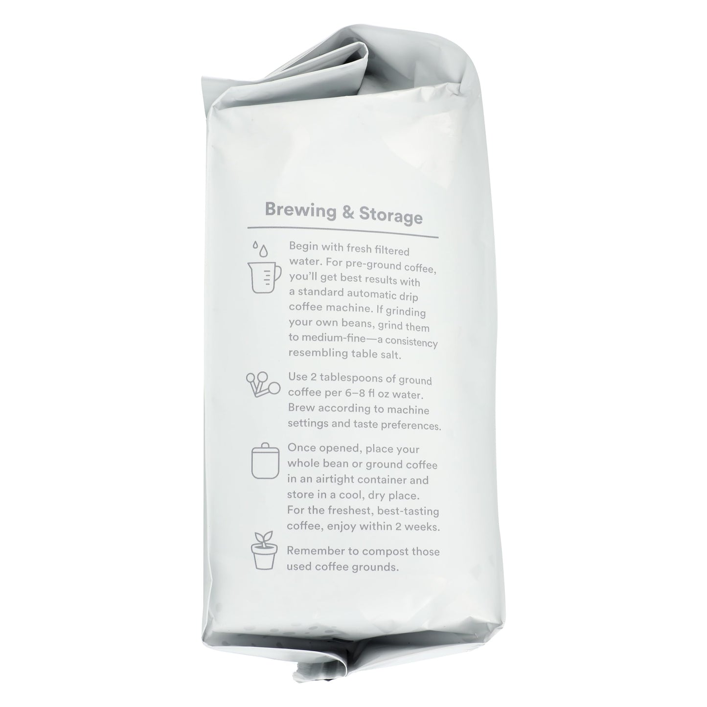 365 by Whole Foods Market, Pleasant Morning Buzz Ground Coffee, Medium-Dark Roast, 24 Ounce