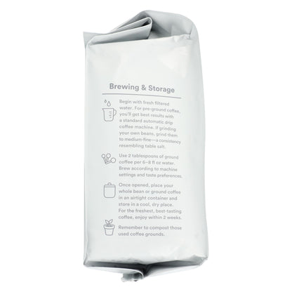 365 by Whole Foods Market, Pleasant Morning Buzz Ground Coffee, Medium-Dark Roast, 24 Ounce