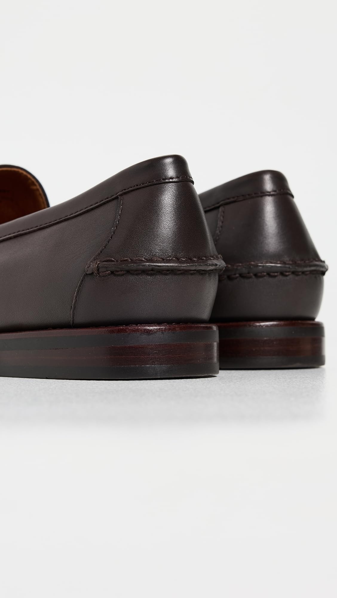 POLO RALPH LAUREN Men's Plaid Penny Loafers, Dark Brown/Blackwatch, 11.5 Medium US