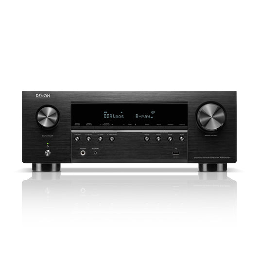 Denon AVR-S970H 8K Ultra HD 7.2 Channel (90Watt X 7) AV Receiver - Built for Gaming, Music Streaming, 3D Audio & Video, Alexa + HEOS, Black