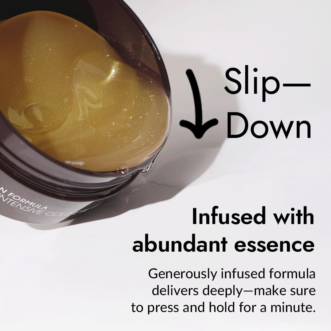 Gel Collagen Patches Under Eye Masks Treatment with 24K Gold and Snail, for Puffy Eye, Pads/Bags for Dark Circles , Anti Wrinkle, Moisturizing Improves Elasticity 30 PAIRS (Gold & Snail)