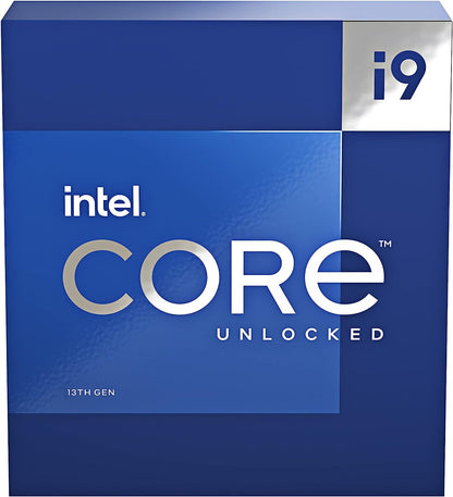 Intel Core i9-13900K Desktop Processor 24 (8 P-cores + 16 E-cores) with Integrated Graphics - Unlocked