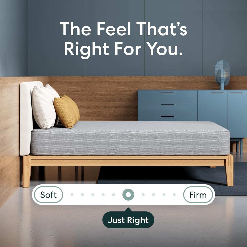 Siena 10” Twin Gel Memory Foam Mattress - Medium Firm - 180 Night Trial - Premium Pressure-Relieving Layers - 10 Year Warranty - Mattress in a Box - CertiPUR-US Certified
