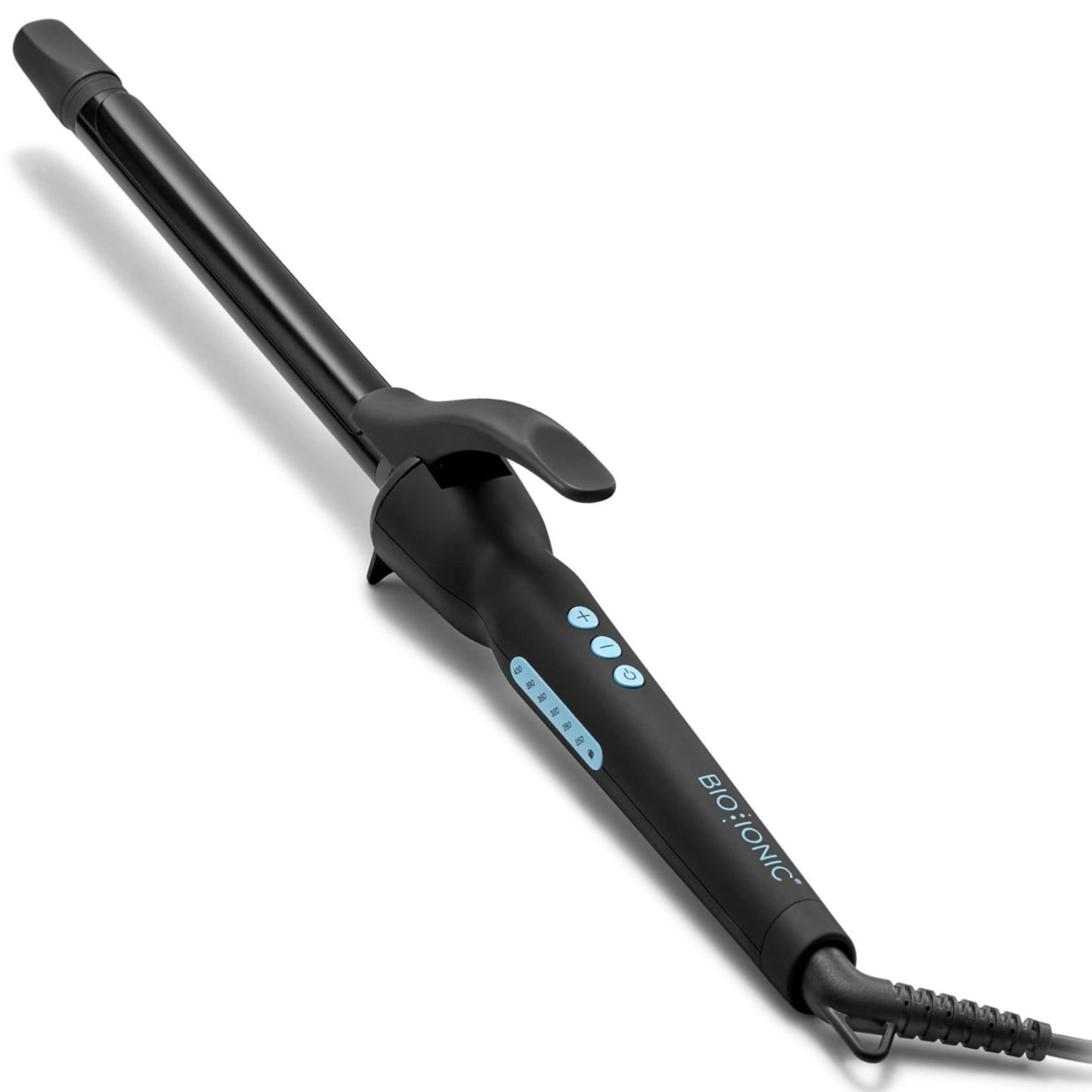 Bio Ionic Long Barrel Styler, 0.75" Curling Iron with Moisture Heat Technology & NanoIonic MX, Verstatile Curling Wand with Longer Barrel for Small Tight Curls & Spirals