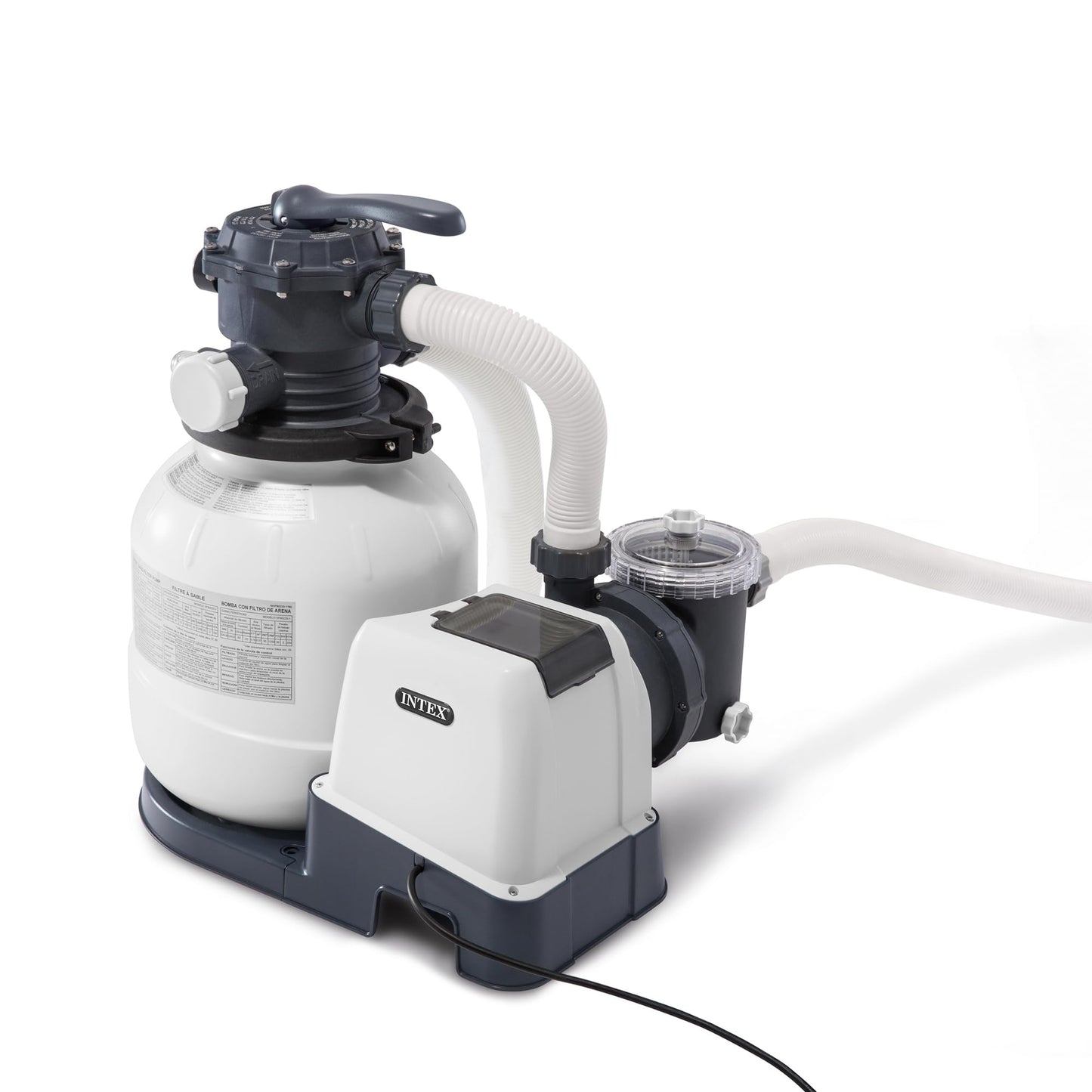 INTEX 26327EH 22ft X 48in Ultra XTR Deluxe Above Ground Swimming Pool Set – Includes 2100 GPH Cartridge Sand Filter Pump – SuperTough Puncture Resistant – Rust Resistant – Easy to Assemble