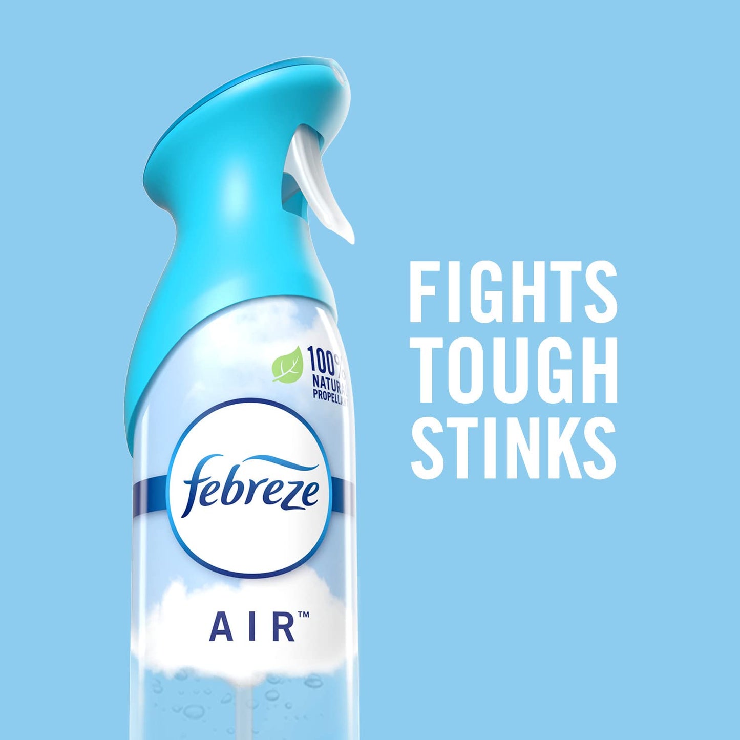 Febreze Air Mist Odor-Fighting Air Freshener Downy Calm, 8.8 oz. Aerosol Can, 3 pack