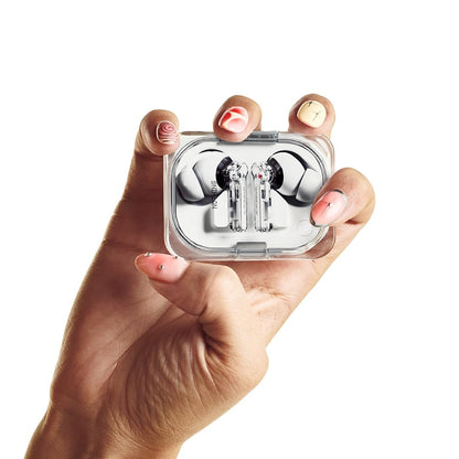 Nothing Ear (a) Wireless Earbuds, 45dB Hybrid Noise Cancelling Earbuds, Hi-Res Audio, Advanced Equaliser, Dual Connect, 6 Mics, 42.5H Playtime Ear Buds Wireless Bluetooth, White