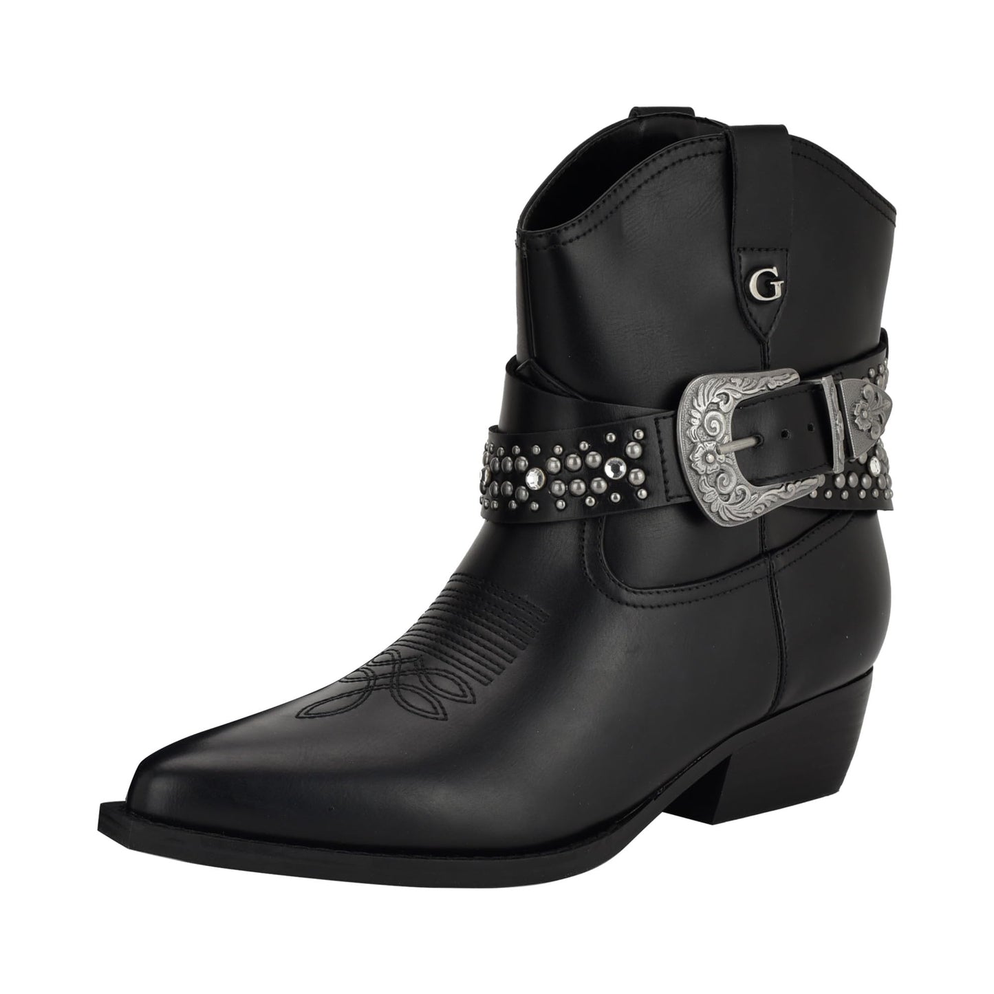 Guess Women's Lansly Bootie, Black 001, 7