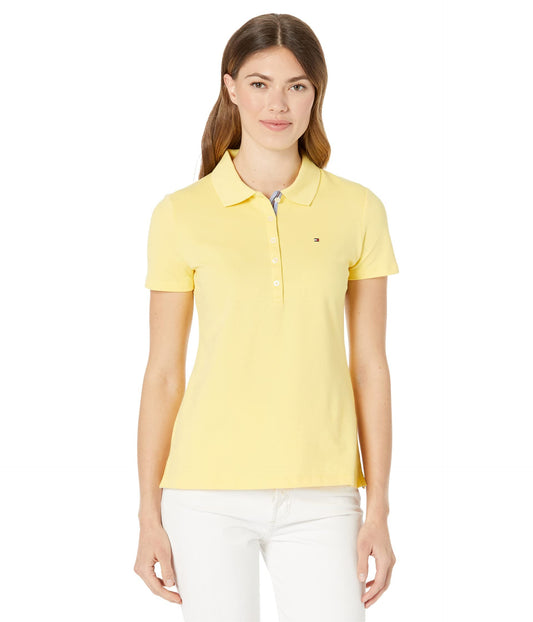 Tommy Hilfiger Short Sleeve Solid Polo Snapdragon LG (US 12-14)
