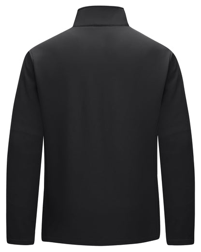 33,000ft Men's Lightweight Softshell Jacket Warm Fleece Lined Windbreaker Waterproof Soft Shell for Outdoor Hiking